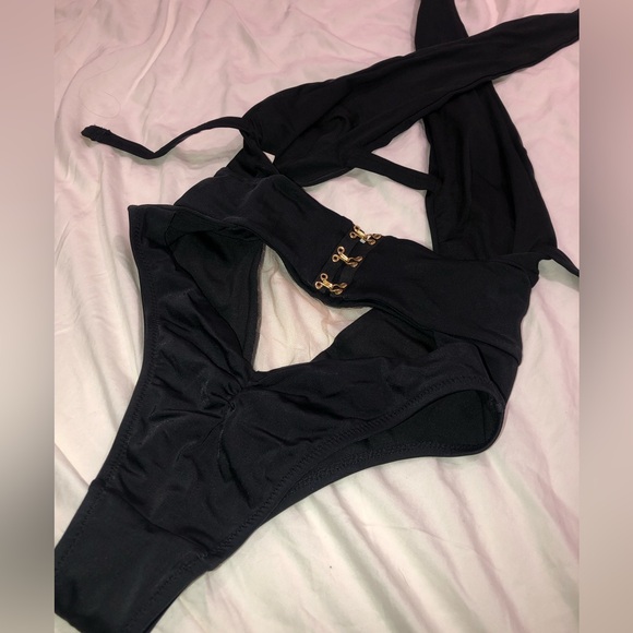 Agent Provocateur Black Anja Swimsuit - Picture 7 of 11